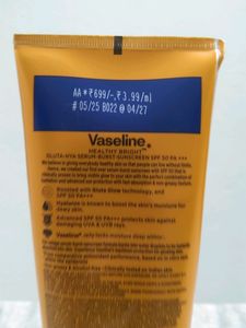 Vaseline Serum Burst Sunscreen 1