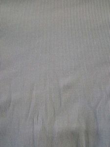 Light Blue Ribbed Long Sleeve Top
