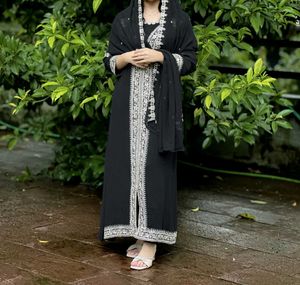 Semi PartyWear Aline Gown, Pant Duppata Set