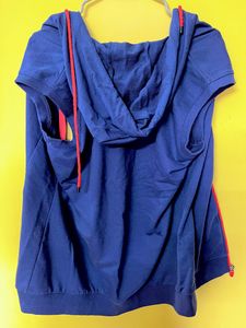 Navy Blue Sleeveless jacket