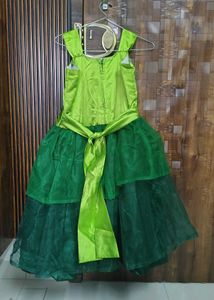 Green Party Dress