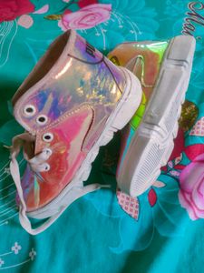 rainbow shine shoes