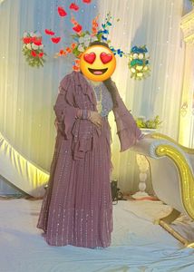 Boutique Design Heavy Mirror Work Lahenga Saree