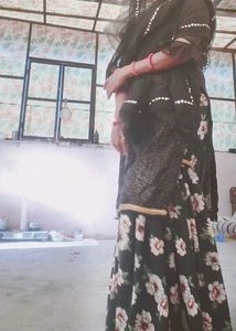 Boutique Design  Heavy Shrara With Sequence  Kurti