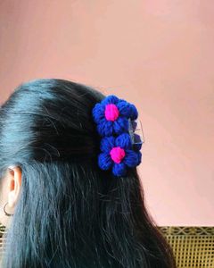 Flower Hair Claw Clips