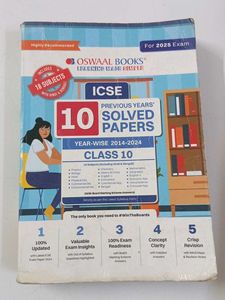 2025 10 Years Solved Papers Oswaal Books