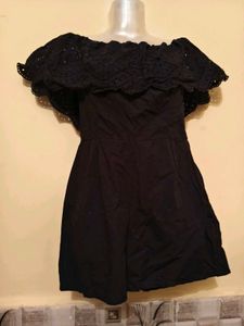 BOGO🎁Buy One Get 1 Free🎁Off-Shoulder Black Rompe