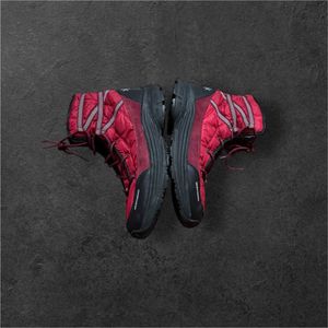 Red Winter Boots