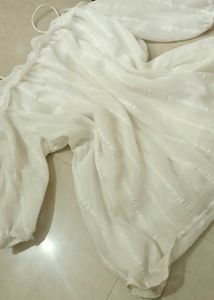 White Sheer Top