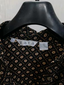Vintage Patterned Zara Shirt