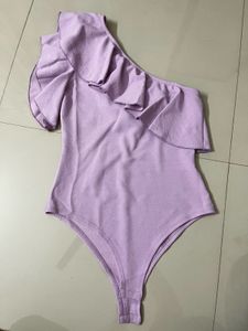 One Shoulder BodySuit Top