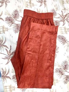Rust colored lounge pants