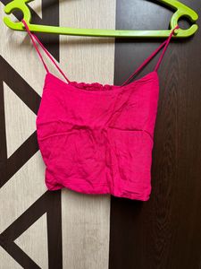 Women Pink Three Peice Co-ord
