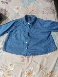 Blue Denim Casual Shirt