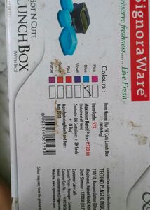 Two Milton DOUBLE Decker And Singnoware Lunch Bo