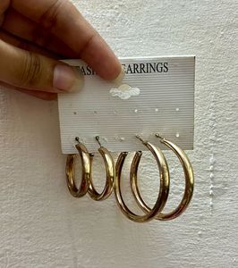 Gold Hoop Earrings ✨