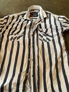 Vintage Striped Western Shirt