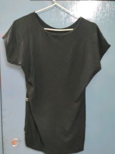 Black Stretchable Party TOP