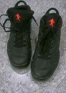 Air Jordan 6 Retro Infrared Black Shoes