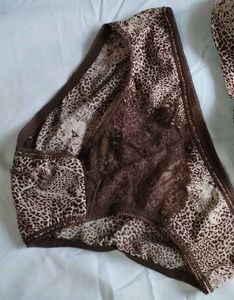 Leopard Print Lingerie Set