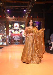 Golden Lehenga Choli