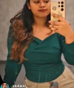 Green Ruched Long Sleeve Top