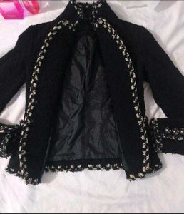 pretty black Korean Style blazzer