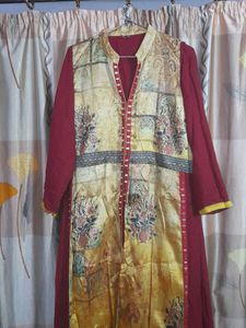 Elegant A Line Long Kurta