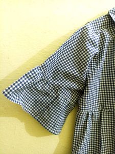 Chex Peplum Top