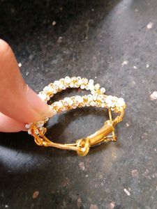 Beaded Hoop Earrings