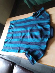 Striped Polo T-Shirt