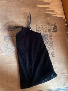 Black Velvet Cami Top