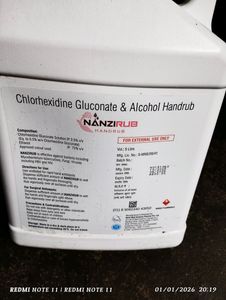 NANZIRUB SANITIZER 5 LITER