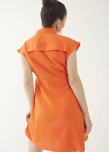 Chic Orange Mini Dress