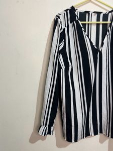 Striped Blouse Outfit