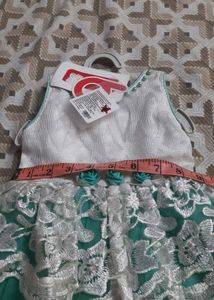 Babyhug Cute Sleeveless Party Wear Frock