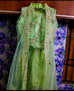 FIX DISCOUNTED PRICE 💖 Jacket Pattern Lehenga Set