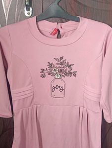 Pink Joy Floral Dress