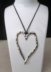 Chunky Heart Trendy Necklace