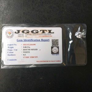5 CTS/6.25 Ratti Cubic Zircon Round Mix Gemstone