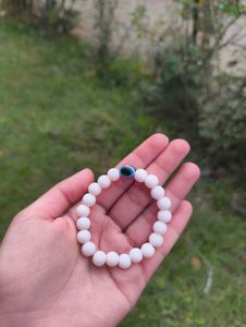 Evil Eye Bracelet And Beaded rhinestone hair clips