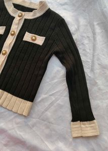 Korean Elegant Knit Cardigan