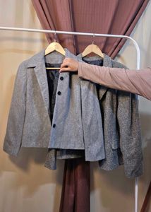 Gray Blazer