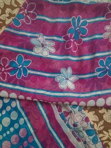 Floral Chiffon Saree