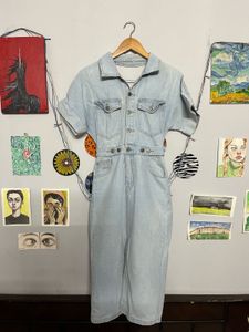 Light Denim Jumpsuit
