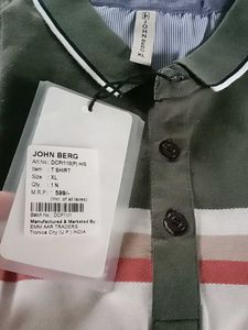 Stylish Olive Polo Shirt