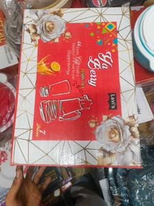 Glass Pitcher &amp; Cup Set
