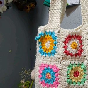Crochet Bag Granny Square 🧵🧶❤️