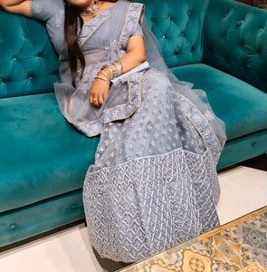 New Condition stiched blouse available Lehanga Set