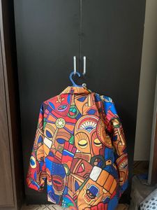 Colorful Graphic Print Shirt